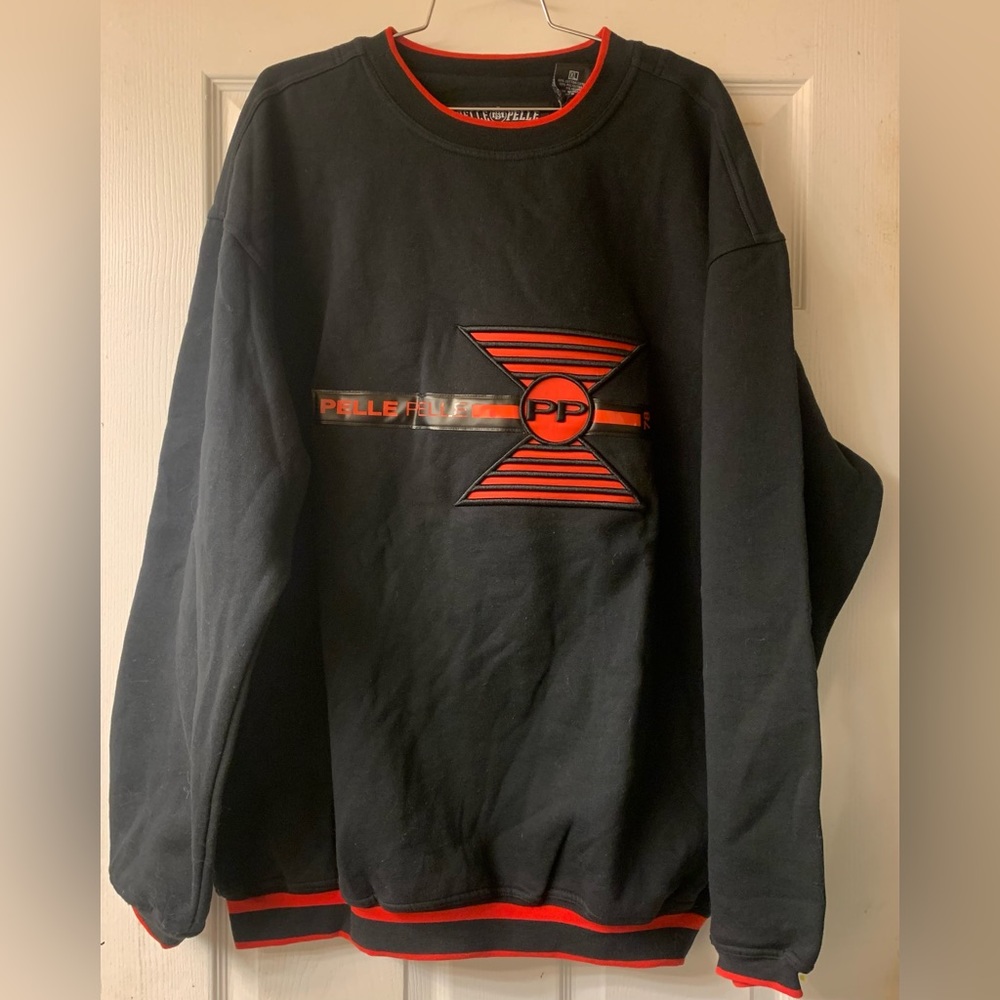 Rare Vintage Marc Buchanan Pelle Pelle Pullover Sweater. Size XL